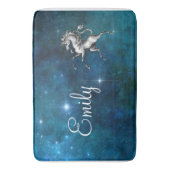 Celestial Unicorn individuell anpassbar Badematte (Vorderseite Vertikal)