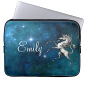 Celestial Unicorn individuell anpassbar Laptopschutzhülle (Vorderseite)