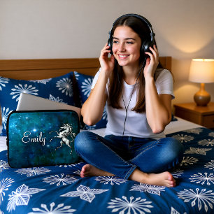 Celestial Unicorn individuell anpassbar Laptopschutzhülle