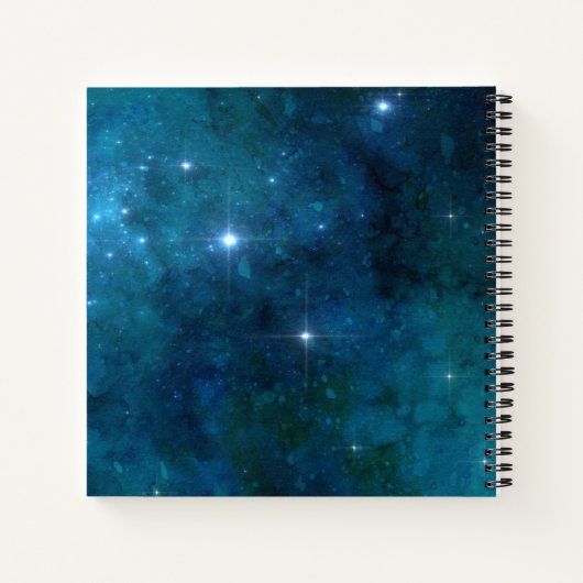 Celestial Unicorn Notizblock (Rückseite)