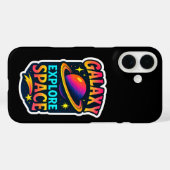 Celestial Vibes in Electric Orbit Case-Mate iPhone Hülle (Rückseite (Horizontal))
