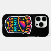 Celestial Vibes in Electric Orbit Case-Mate iPhone Hülle (Rückseite (Horizontal))