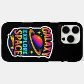 Celestial Vibes in Electric Orbit Case-Mate iPhone Hülle (Rückseite (Horizontal))