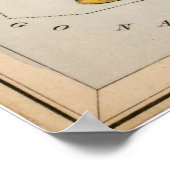 Celestial Vintag Map Poster (Ecke)
