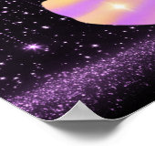 Celestial Virgo – Astrology Art Poster (Ecke)