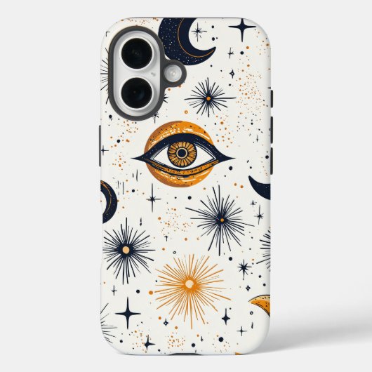 Celestial Vision Boho Phone Case (Rückseite)