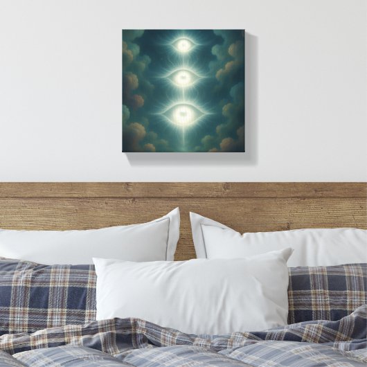 Celestial Vision Canvas Leinwanddruck (Insitu (Schlafzimmer))