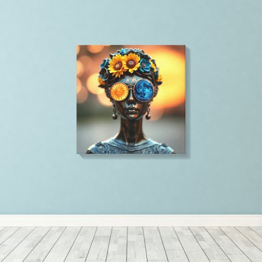 Celestial Vision Leinwanddruck (Insitu (Holzboden))