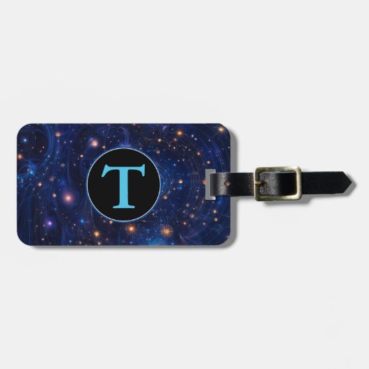 Celestial Vortex Gepäckanhänger (Vorderseite horizontal)
