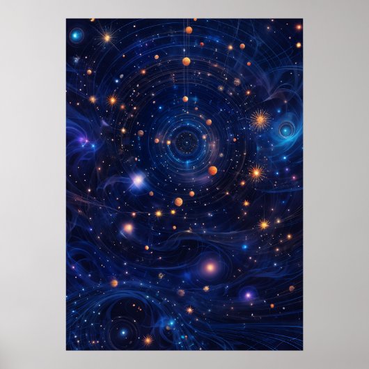 Celestial Vortex Poster (Vorne)