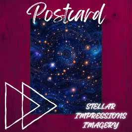 Celestial Vortex Postkarte