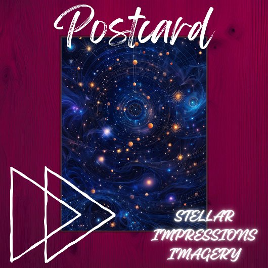 Celestial Vortex Postkarte