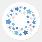 Celestial Waltz Runder Aufkleber (Vorderseite)