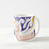 🌀Celestial Warrior & Nine-Tailed Spirit Kaffeetasse (VorderseiteRechts)