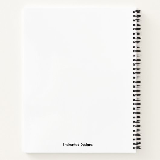 Celestial Waters-Notebook Notizblock (Rückseite)