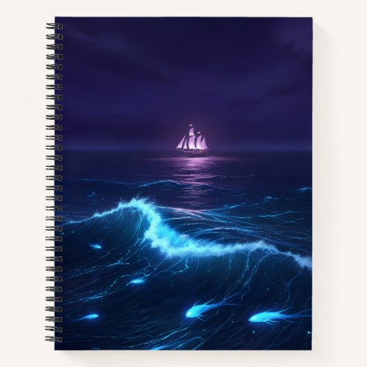 Celestial Waters-Notebook Notizblock (Vorderseite)