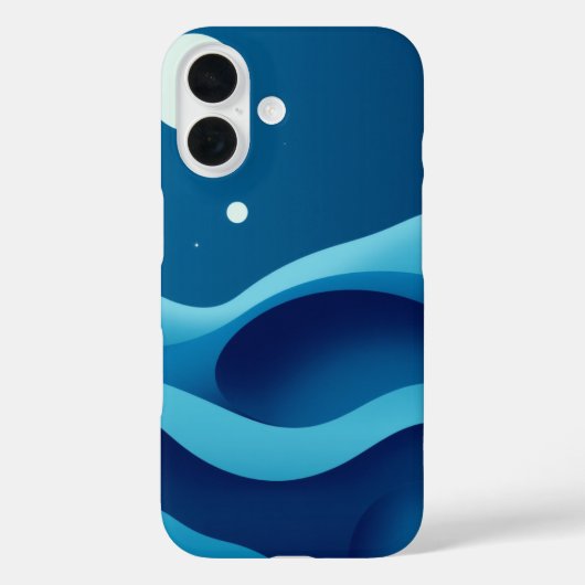 Celestial Waves: Ein Abstrakter Traum Case-Mate iPhone Hülle (Rückseite)