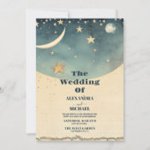 Celestial Wedding Einladung (Vorderseite)