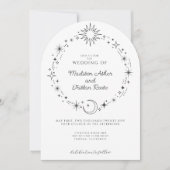 Celestial Wedding Einladung (Vorderseite)