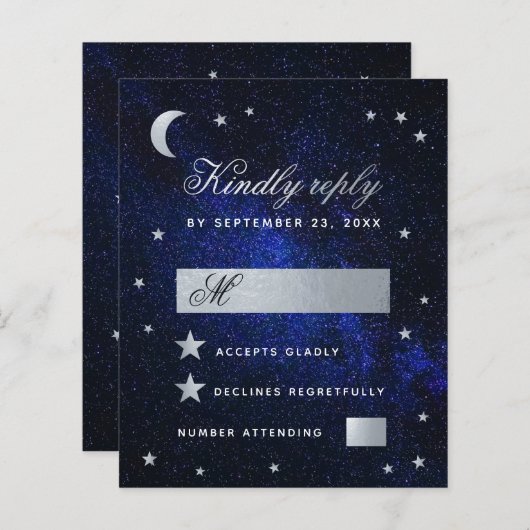 Celestial Wedding Imitats Silver Stars Budget UAWG (Vorne/Hinten)