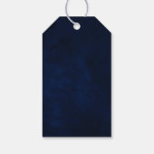 Celestial Wedding Sky Moon Stars Danke Geschenkanhänger (Rückseite)