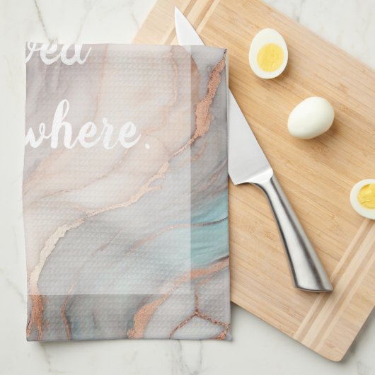 Celestial - weiß geschirrtuch (Viertel Falte)