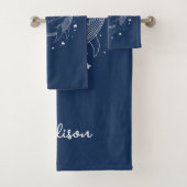 Celestial Whale Badhandtuch Set (Insitu)