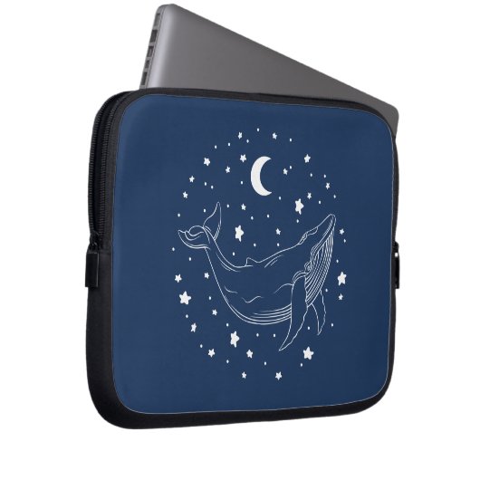 Celestial Whale Laptopschutzhülle (Vorne Rechts)