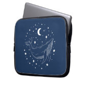 Celestial Whale Laptopschutzhülle (Vorderseite Links)
