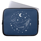 Celestial Whale Laptopschutzhülle (Vorderseite)