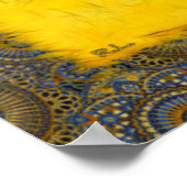 Celestial Whimsey Sun Poster (Ecke)