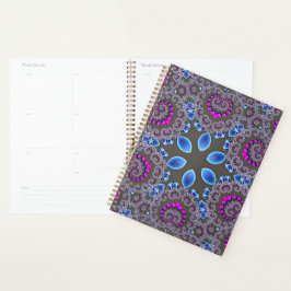 Celestial Whirl Spiral Notebook Planer