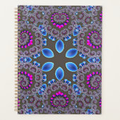 Celestial Whirl Spiral Notebook Planer (Vorderseite)