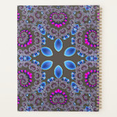 Celestial Whirl Spiral Notebook Planer (Rückseite)