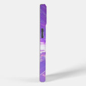 Celestial White Cat - Dreamy & Vibrany Art Case-Mate iPhone Hülle (Rückseite / Rechts)