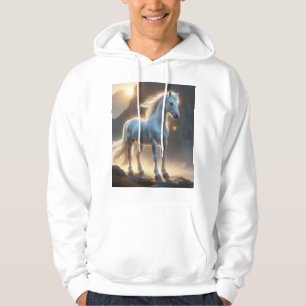 Celestial White Horse Fantasy Art T - Shirt 🌄 ✨
