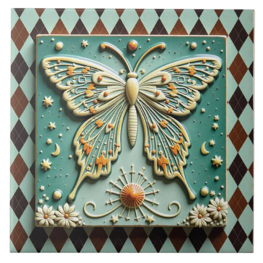 Celestial Wings at the Diamond Court Fliese (Vorderseite)