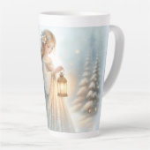 Celestial Winter Angel Lantern of Comfort Milchtasse (Rechte Ecke)