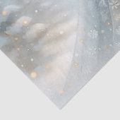 Celestial Winter Angel Lantern of Comfort Seidenpapier (Detail)