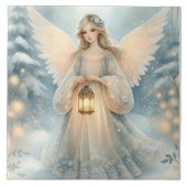 Celestial Winter Angel Lantern of Grace Fliese (Vorderseite)