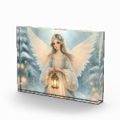 Celestial Winter Angel Lantern of Grace Fotoblock (Rechts)