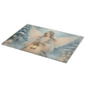 Celestial Winter Angel Lantern of Grace Schneidebrett (Ecke)
