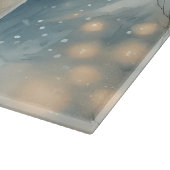 Celestial Winter Angel Lantern of Grace Schneidebrett (Ecke)