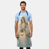 Celestial Winter Angel Lantern of Grace Schürze (Getragen)