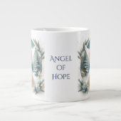Celestial Winter Angel Lantern of Hope Jumbo-Tasse (Vorderseite)