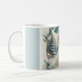 Celestial Winter Angel Lantern of Hope Kaffeetasse (Links)