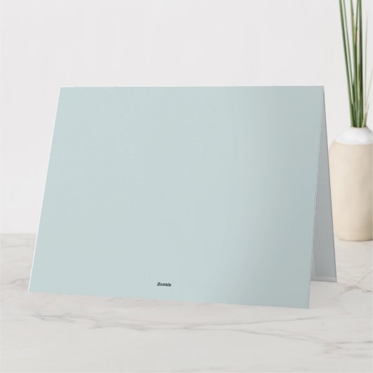 Celestial Winter Angel Lantern of Hope Karte (Rückseite)