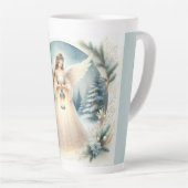 Celestial Winter Angel Lantern of Hope Milchtasse (Rechte Ecke)