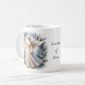 Celestial Winter Angel Lantern of Peace Kaffeetasse (Vorderseite Links)