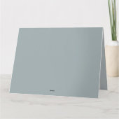 Celestial Winter Angel Lantern of Peace Karte (Rückseite)